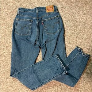 Levi's Women's Straight Leg Blue Jeans